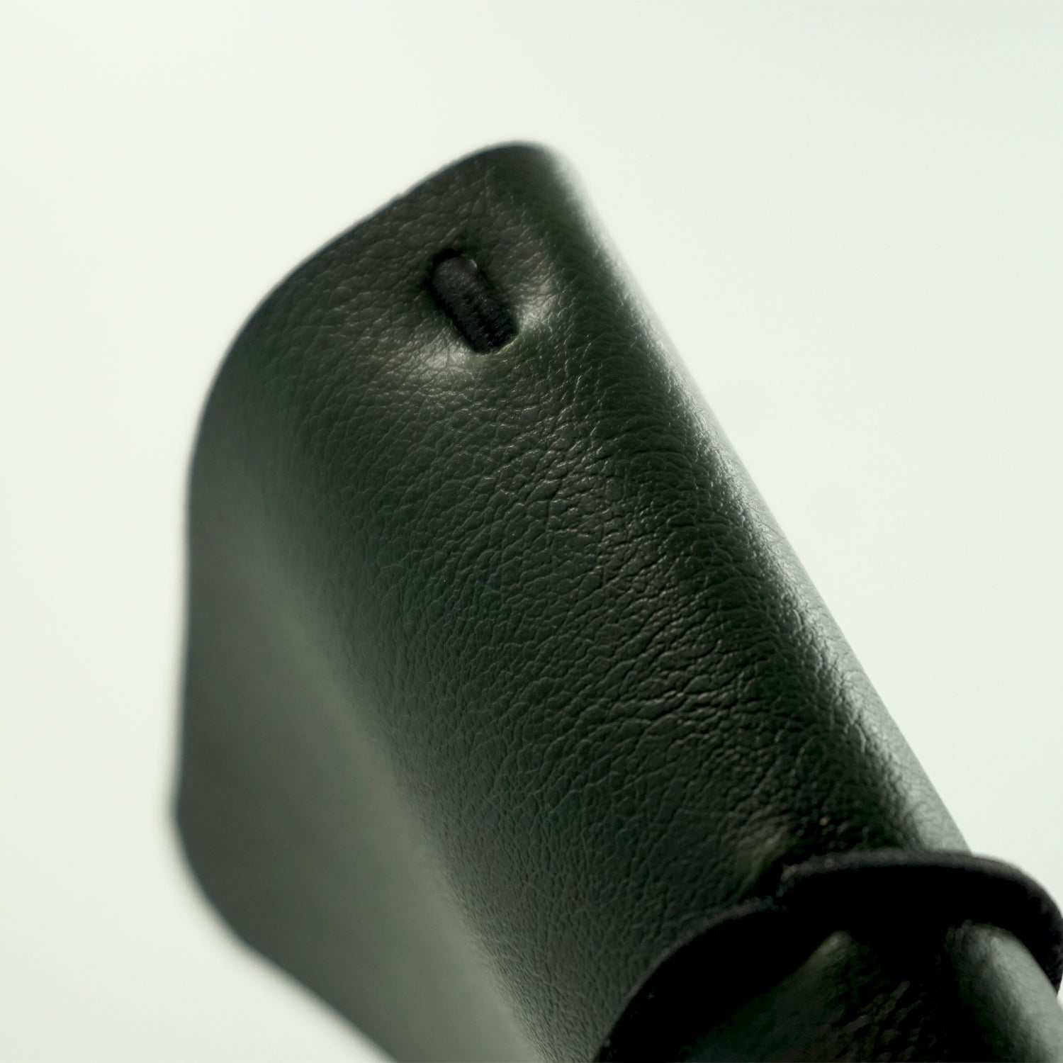 MINUTA — Libreta de bolsillo con funda de piel y clip