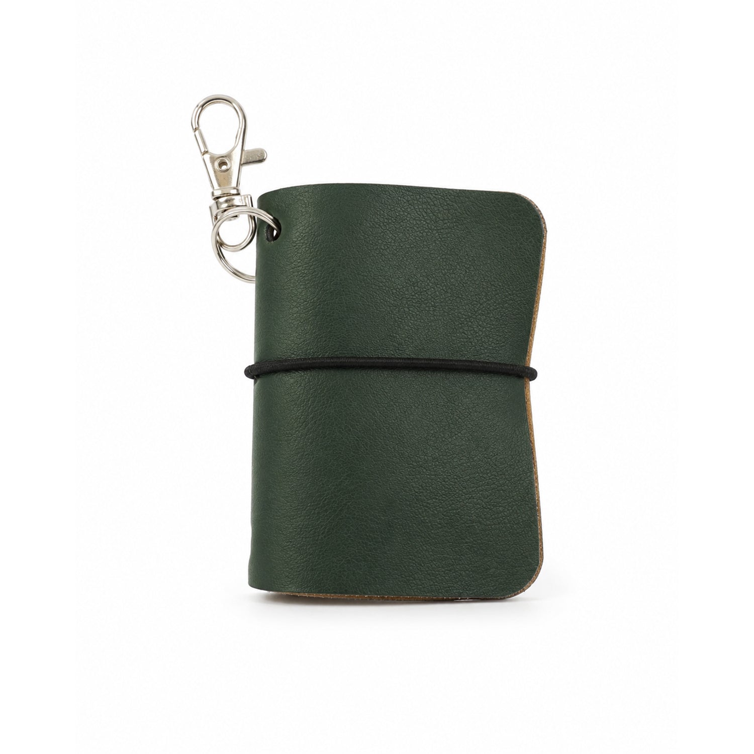 MINUTA — Libreta de bolsillo con funda de piel y clip