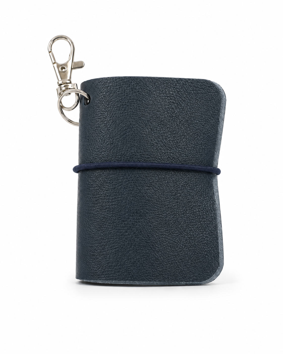 MINUTA — Libreta de bolsillo con funda de piel y clip
